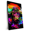 Xxl Wandbild Pop Art Stier Hochformat Produktvorschau Seitlich