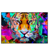 Xxl Wandbild Pop Art Tiger No 2 Querformat Produktvorschau Frontal