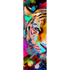 Xxl Wandbild Pop Art Tiger No 2 Schmal Motivvorschau