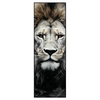 Xxl Wandbild Portraet Eines Loewen Schmal Produktvorschau Frontal