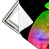 Xxl Wandbild Regenbogen Chamaeleon Hochformat Materialvorschau