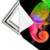 Xxl Wandbild Regenbogen Chamaeleon Quadrat Materialvorschau