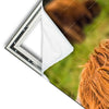 Xxl Wandbild Rind In Den Schottischen Highlands Schmal Materialvorschau