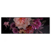Xxl Wandbild Romantische Blumenillustration Panorama Produktvorschau Frontal