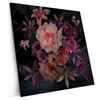 Xxl Wandbild Romantische Blumenillustration Quadrat Produktvorschau Seitlich