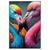 Xxl Wandbild Romantische Flamingos Hochformat Produktvorschau Frontal