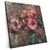 Xxl Wandbild Romantische Vintageblumen Quadrat Produktvorschau Seitlich