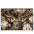 Xxl Wandbild Romantischer Hirsch Mit Blumen Querformat Produktvorschau Frontal