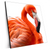 Xxl Wandbild Rosa Flamingo Quadrat Produktvorschau Seitlich