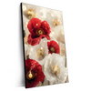 Xxl Wandbild Rote Und Weisse Mohnblumen Hochformat Produktvorschau Seitlich