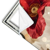 Xxl Wandbild Rote Und Weisse Mohnblumen Panorama Materialvorschau