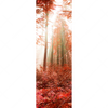 Xxl Wandbild Roter Herbstwald Schmal Motivvorschau