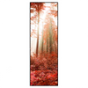 Xxl Wandbild Roter Herbstwald Schmal Produktvorschau Frontal