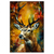 Xxl Wandbild Rothirsch Im Herbstwald Hochformat Produktvorschau Frontal