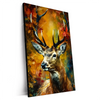 Xxl Wandbild Rothirsch Im Herbstwald Hochformat Produktvorschau Seitlich