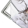 Xxl Wandbild Rothirsch Im Winter Querformat Materialvorschau