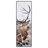 Xxl Wandbild Rothirsch Im Winter Schmal Produktvorschau Frontal