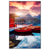 Xxl Wandbild Ruhiger Bergsee Hochformat Produktvorschau Frontal