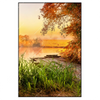 Xxl Wandbild Ruhiger Morgen Am See Hochformat Produktvorschau Frontal