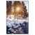 Xxl Wandbild Schneebedeckte Landschaft Am Fluss Hochformat Produktvorschau Frontal