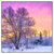 Xxl Wandbild Schoene Winterlandschaft Quadrat Produktvorschau Frontal