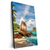 Xxl Wandbild Schoener Strand Mit Palmen Hochformat Produktvorschau Seitlich