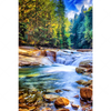 Xxl Wandbild Schoener Wasserfall Im Wald Hochformat Motivvorschau