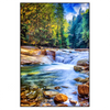 Xxl Wandbild Schoener Wasserfall Im Wald Hochformat Produktvorschau Frontal