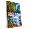 Xxl Wandbild Schoener Wasserfall Im Wald Hochformat Produktvorschau Seitlich