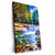 Xxl Wandbild Schoener Wasserfall Im Wald Hochformat Produktvorschau Seitlich