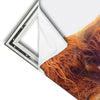 Xxl Wandbild Schottisches Hochlandrind Schmal Materialvorschau