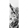 Xxl Wandbild Schwarz Weiss Eulenportrait Schmal Motivvorschau