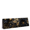 Xxl Wandbild Schwarze Und Goldene Blueten Panorama Produktvorschau Seitlich