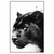 Xxl Wandbild Schwarzer Panther Hochformat Produktvorschau Frontal