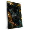 Xxl Wandbild Schwarzer Panther Im Dschungel Hochformat Produktvorschau Seitlich