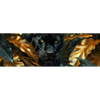 Xxl Wandbild Schwarzer Panther Im Dschungel Panorama Motivvorschau