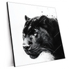 Xxl Wandbild Schwarzer Panther Quadrat Produktvorschau Seitlich