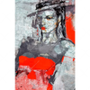 Xxl Wandbild Schweigsame Frau Hochformat Motivvorschau