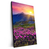 Xxl Wandbild Sommerberg Im Sonnenuntergang Hochformat Produktvorschau Seitlich