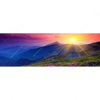 Xxl Wandbild Sommerberg Im Sonnenuntergang Panorama Motivvorschau