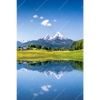 Xxl Wandbild Sommerlandschaft In Den Alpen Hochformat Motivvorschau