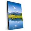 Xxl Wandbild Sommerlandschaft In Den Alpen Hochformat Produktvorschau Seitlich