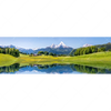 Xxl Wandbild Sommerlandschaft In Den Alpen Panorama Motivvorschau