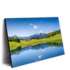 Xxl Wandbild Sommerlandschaft In Den Alpen Querformat Produktvorschau Seitlich