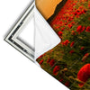 Xxl Wandbild Sommerlandschaft Mit Rotem Mohn Panorama Materialvorschau