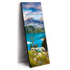 Xxl Wandbild Sommermorgen Am Bergsee Schmal Produktvorschau Seitlich