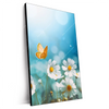 Xxl Wandbild Sommerwiese Mit Schmetterlingen Hochformat Produktvorschau Seitlich
