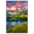 Xxl Wandbild Sonnenaufgang Am Bergsee Hochformat Produktvorschau Frontal
