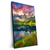 Xxl Wandbild Sonnenaufgang Am Bergsee Hochformat Produktvorschau Seitlich
