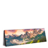 Xxl Wandbild Sonnenaufgang Am Bergsee Panorama Produktvorschau Seitlich